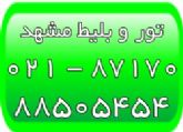 تورهای لحظه آخری مشهد - بلیط لحظه آخری مشهد - تور ارزان مشهد